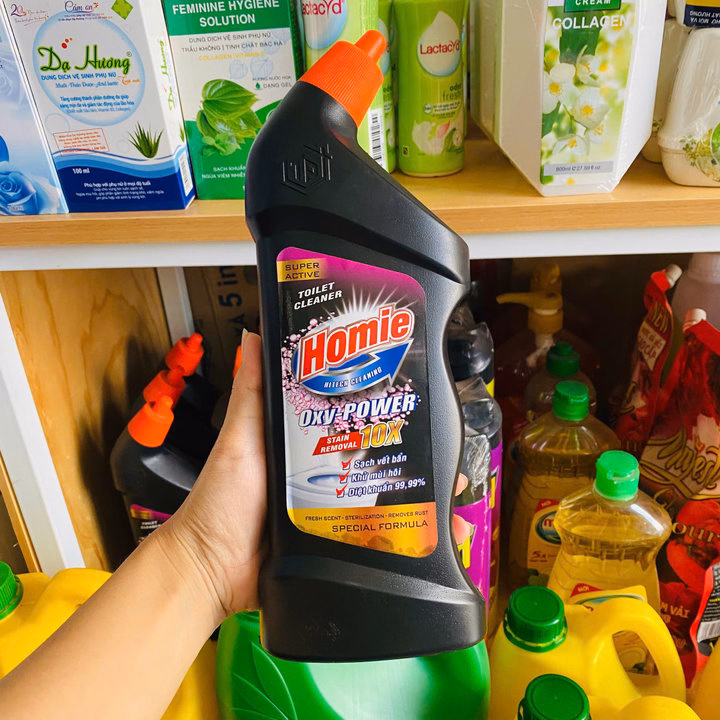 Dung Dịch Tẩy Rửa Toilet Homie Expert Oxy Power L052 - Lady'S Passion - Ảnh 4