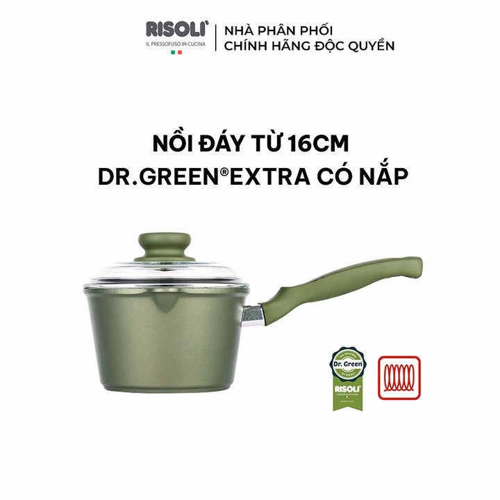 Nồi Nấu Chống Dính Chất Liệu Nhôm Hợp Kim - 0095Bdrin/16 - Risolì