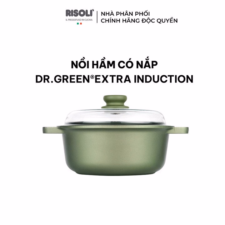 Nồi Nấu Chống Dính Chất Liệu Nhôm Hợp Kim - 00097Drin/24 - Risolì