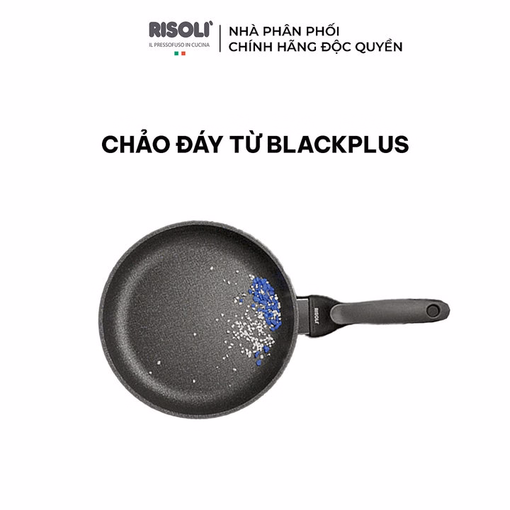 Chảo Đáy Từ Blackplus (Size: 20,24,28,32) - 00103Bpin/20,24,28,32 - Risolì