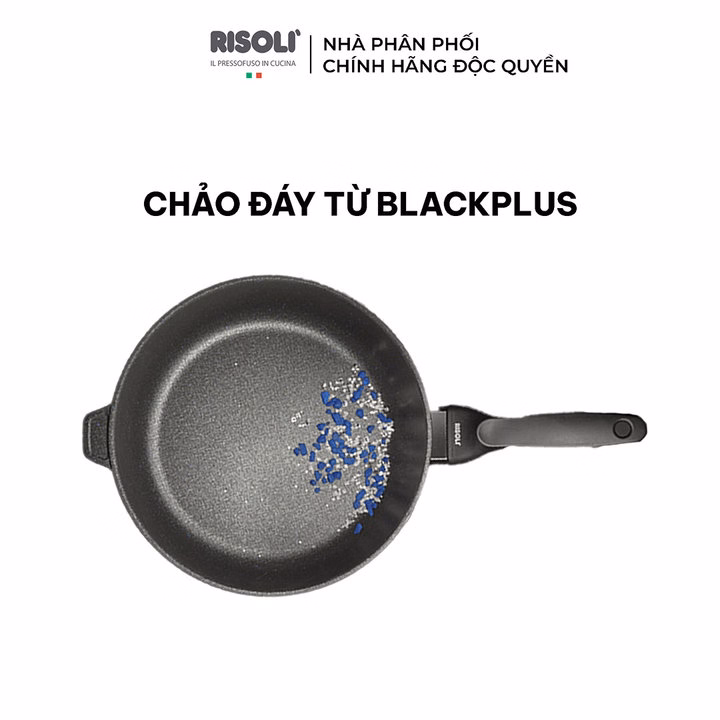 Chảo Đáy Từ Blackplus (Size: 24,28) - 00104Bpin/24,28 - Risolì - Ảnh 4