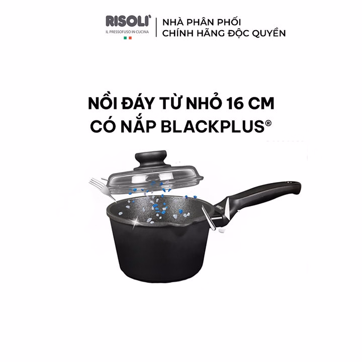 Nồi Nấu Chống Dính Chất Liệu Nhôm Hợp Kim - 00095Bpin/16 - Risolì