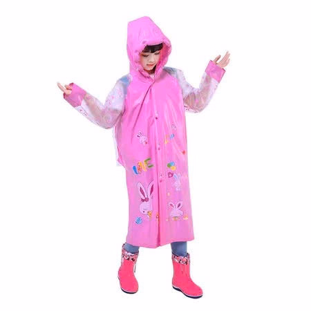 Áo Mưa Trẻ Em Có Ngăn Balo Ngẫu Nhiên - Gdn - Ảnh 4