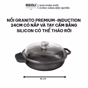 Nồi Nấu Chống Dính Chất Liệu Nhôm Hợp Kim - 0199Grin/24H - Risolì