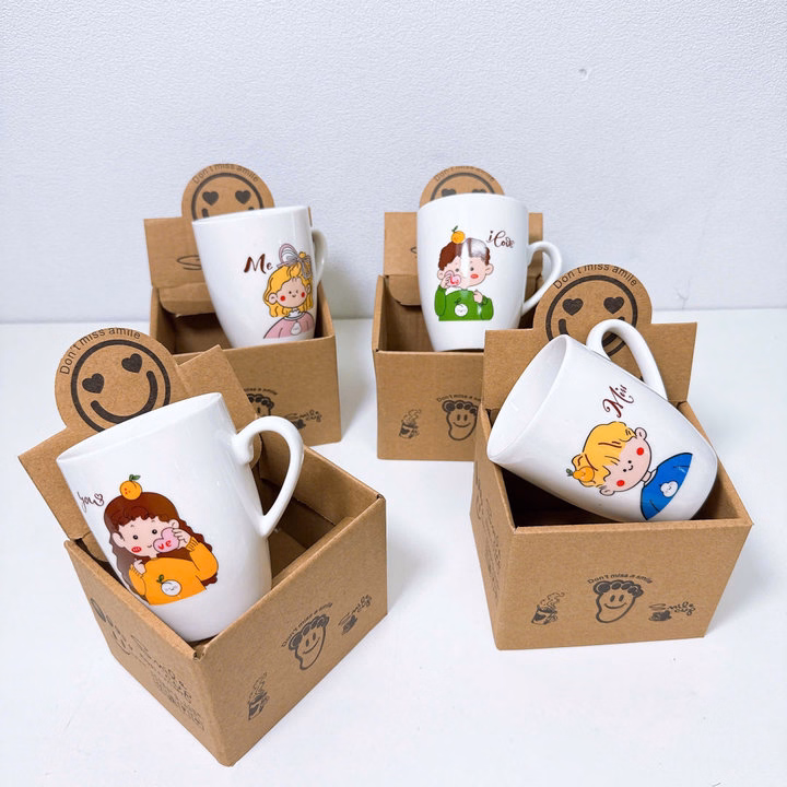 Cốc Sứ Hình Chibi Ngẫu Nhiên 200Ml - Su - Ảnh 3