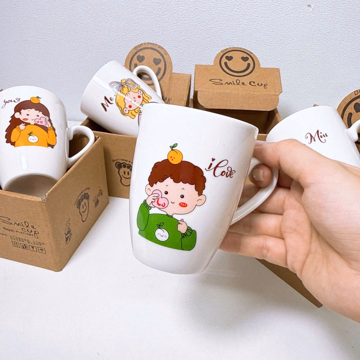 Cốc Sứ Hình Chibi Ngẫu Nhiên 200Ml - Su - Ảnh 9