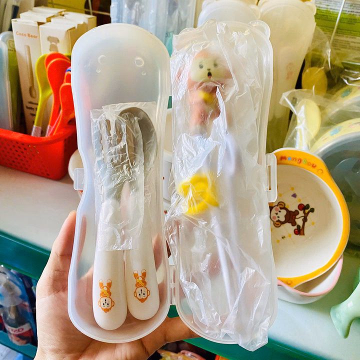 Bộ Đũa Thìa Nĩa Tập Ăn Cho Bé L091 - Lady'S Passion - Ảnh 4