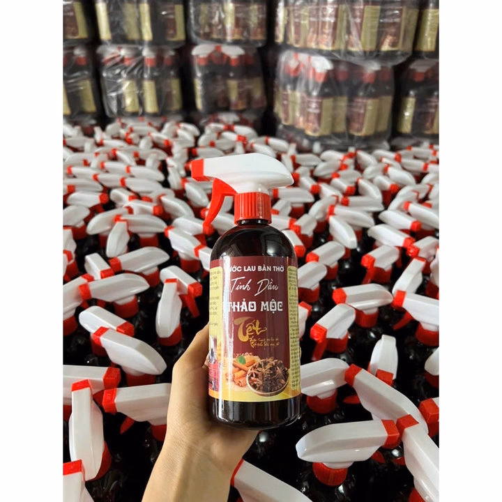 Nước Lau Bàn Thờ Tinh Dầu Thảo Mộc 500Ml - Su - Ảnh 2