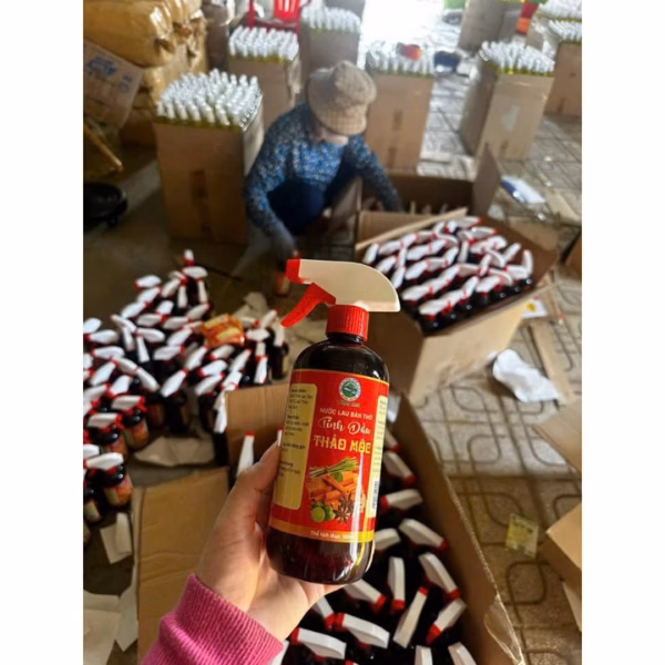 Nước Lau Bàn Thờ Tinh Dầu Thảo Mộc 500Ml - Su - Ảnh 7