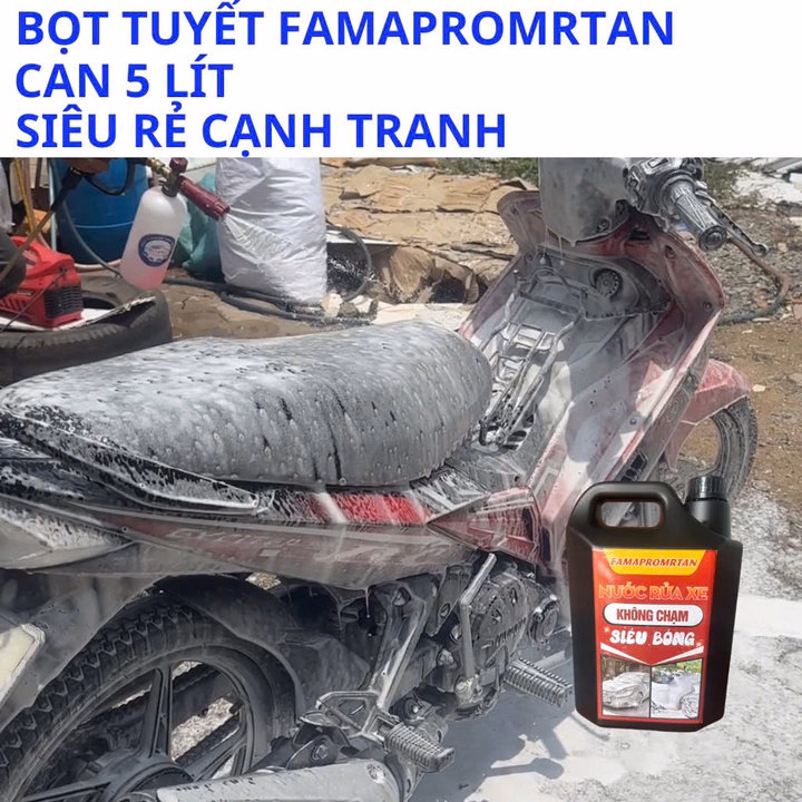 Nước Rửa Xe Không Chạm Famapromrtan Can 5 Lít - Gdn - Ảnh 6