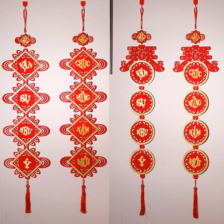 Câu Đối Trang Trí Tết Phú Quý Cát Tường 55855 - Lady'S Passion