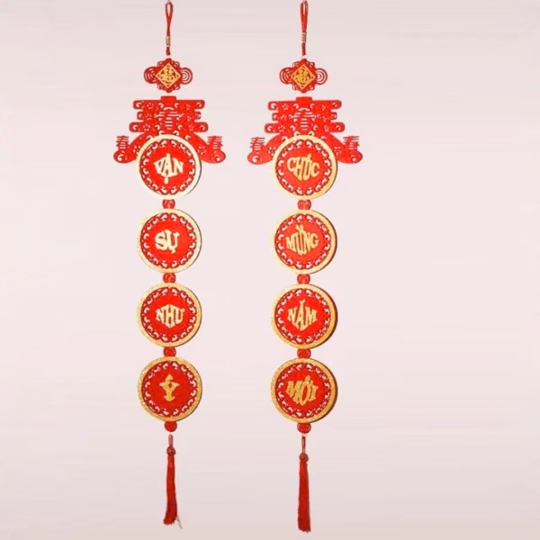 Câu Đối Trang Trí Tết Phú Quý Cát Tường 55855 - Lady'S Passion - Ảnh 5