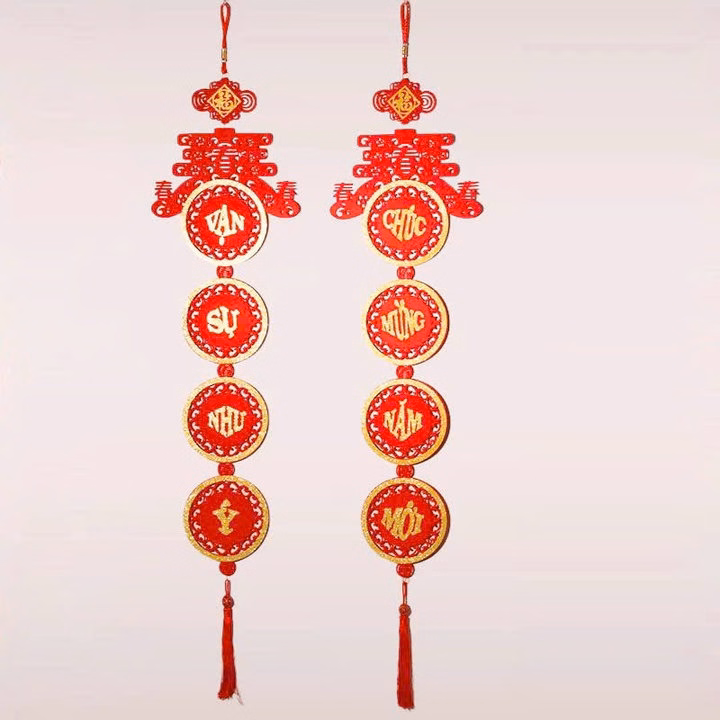 Câu Đối Trang Trí Tết Phú Quý Cát Tường 55855 - Lady'S Passion - Ảnh 5