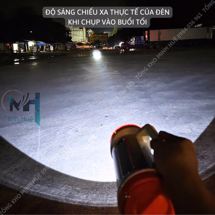 Đèn Pin Cầm Tay Siêu Sáng Jq 6088 Chiếu Xa 650 Mét Sạc Năng Lượng Mặt Trời, Sạc Ngược Cho Điện Thoại Gd207 - Lady'S Passion - Ảnh 2