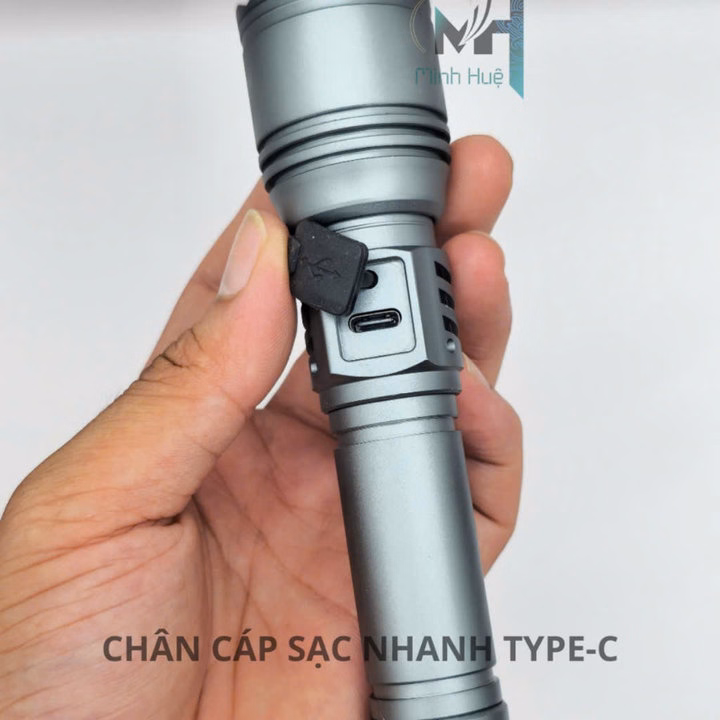 Đèn Pin Cầm Tay Mini Siêu Sáng Raybow 1120 Vỏ Nhôm Chống Nước Chip Led Lazer Siêu Sáng 10W Gd208 - Lady'S Passion - Ảnh 8