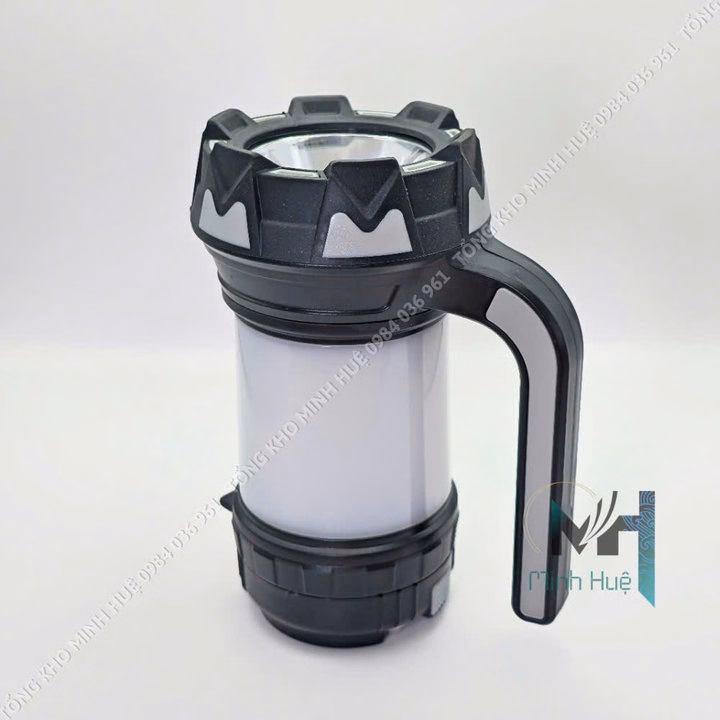 Đèn Pin Cầm Tay Siêu Sáng Hc 261 Chiếu Xa 650 Mét Sạc Ngược Cho Điện Thoại Đèn Dã Ngoại Đèn Cầm Tay Đèn Cắm Trại Gd209 - Lady'S Passion - Ảnh 5