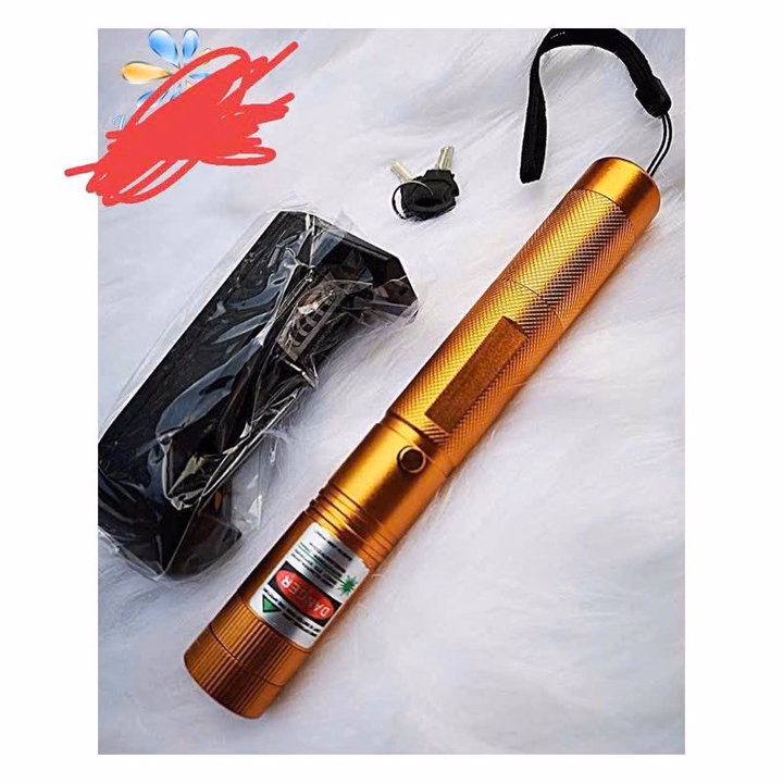 Đèn Laser Bút 303 Tia Xanh Đỏ Cực Sáng Công Suất Lớn Chiếu Xa 3Km Tặng Kèm Pin Sạc Bao Gồm Bộ Sạc Gd210 - Lady'S Passion - Ảnh 8
