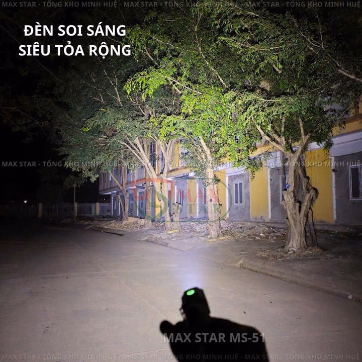 Đèn Pin Cầm Tay Mini Siêu Sáng Max Star Ms51 Vỏ Nhôm Chống Nước Ipx7 Độ Sáng Tối Đa 2600 Lumen Soi Sáng Liên Tục ~5 Giờ Gd217 - Lady'S Passion - Ảnh 6