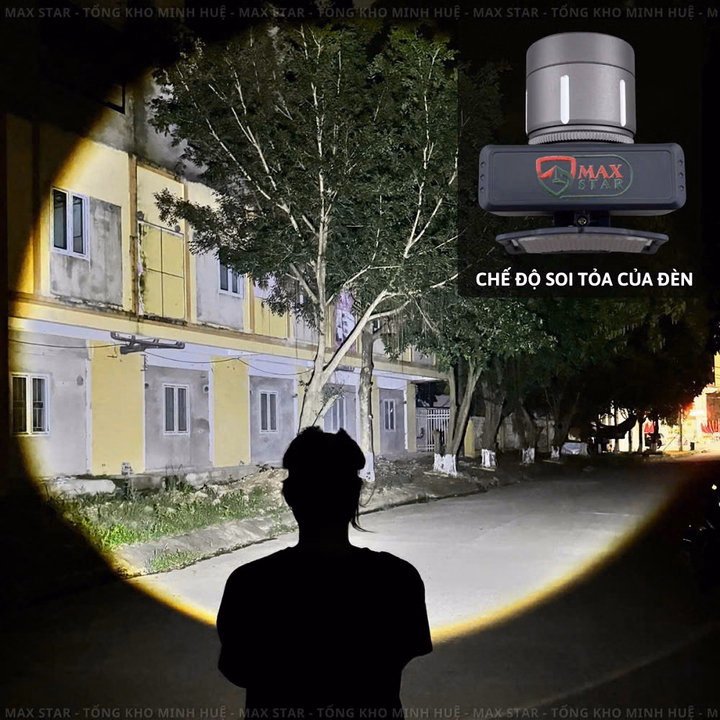Đèn Pin Đội Đầu Siêu Sáng Max Star S609 Zoom Xa Gần Gom Tỏa, Pin Trâu, Cảm Biến Sạc Ngược Cho Điện Thoại Đa Năng Cao Cấp Gd219 - Lady'S Passion - Ảnh 7