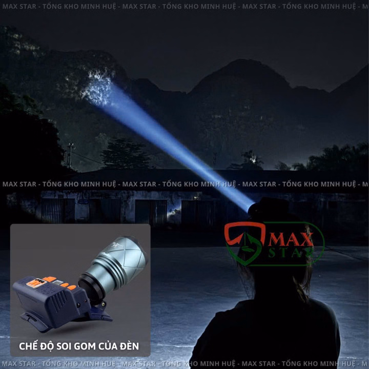 Đèn Pin Đội Đầu Siêu Sáng Xj600 Zoom Xa Gần Gom Tỏa Pin Trâu Cảm Biến Sạc Ngược Cho Điện Thoại Đa Năng Cao Cấp Gd221 - Lady'S Passion - Ảnh 4