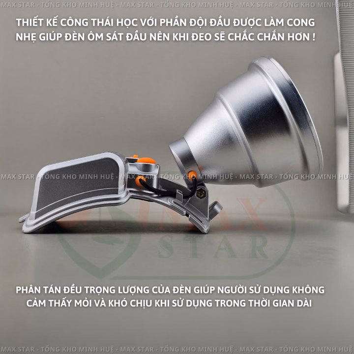 Đèn Pin Đội Đầu Siêu Sáng Xj9523 Chiếu Xa 1000M Tích Điện 10 Giờ Đổi 3 Màu Tặng Kèm Dây Đeo Đầu Thay Thế Gd222 - Lady'S Passion - Ảnh 6