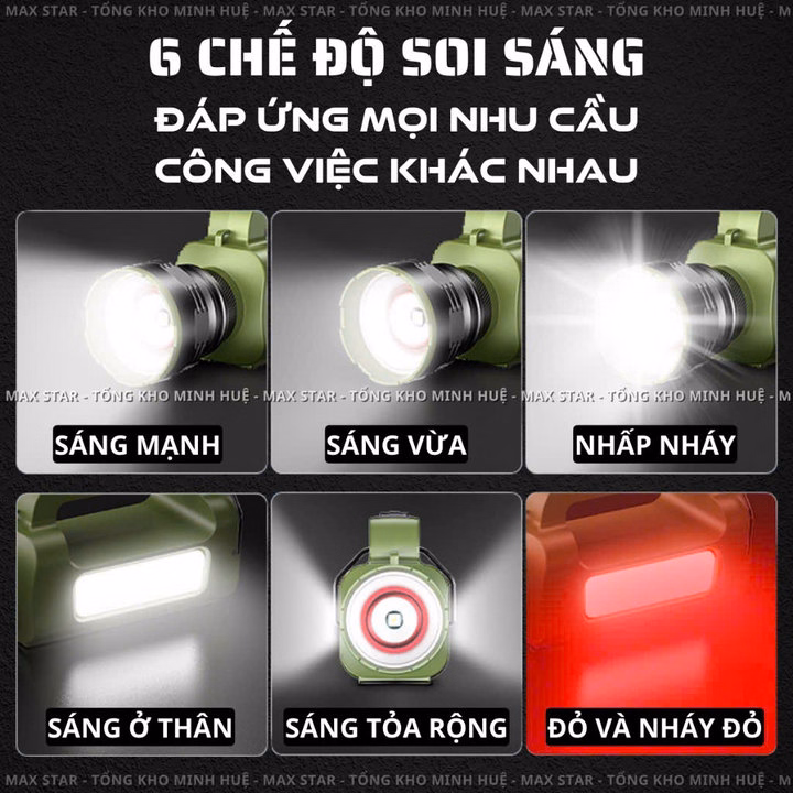 Đèn Pin Cầm Tay Siêu Sáng Ray Bow Rb 319 Zoom Sáng Gom Tỏa Xa Gần, Pin Dung Lượng Cao, Sạc Năng Lượng Mặt Trời Gd224 - Lady'S Passion - Ảnh 6