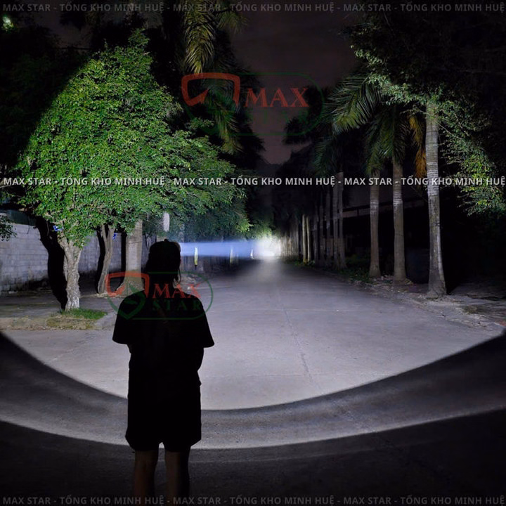 Đèn Pin Đội Đầu Siêu Sáng Đa Năng Xj9801 Siêu Sáng Gom Tỏa 2 Trong 1 Sáng Mạnh Pin Trâu Hiển Thị Pin Sạc Type C Gd231 - Lady'S Passion - Ảnh 3