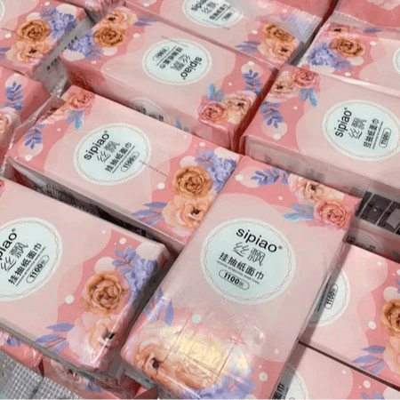 Thùng 10 Bịch Giấy Treo Đa Năng Hoa Hồng, Khăn Rút 4 Lớp Treo Tường Mỗi Bịch 1000 Tờ - Ctb822 - Ảnh 6