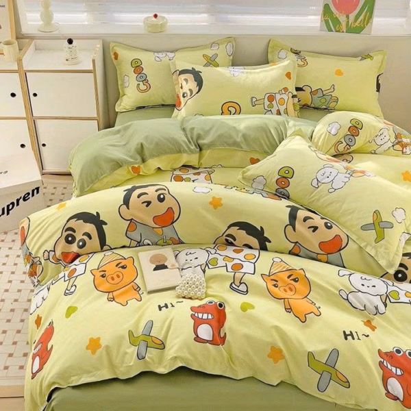 Bộ Ga Gối Poly 4 Món 1M8 - Su Clothing - Ảnh 2