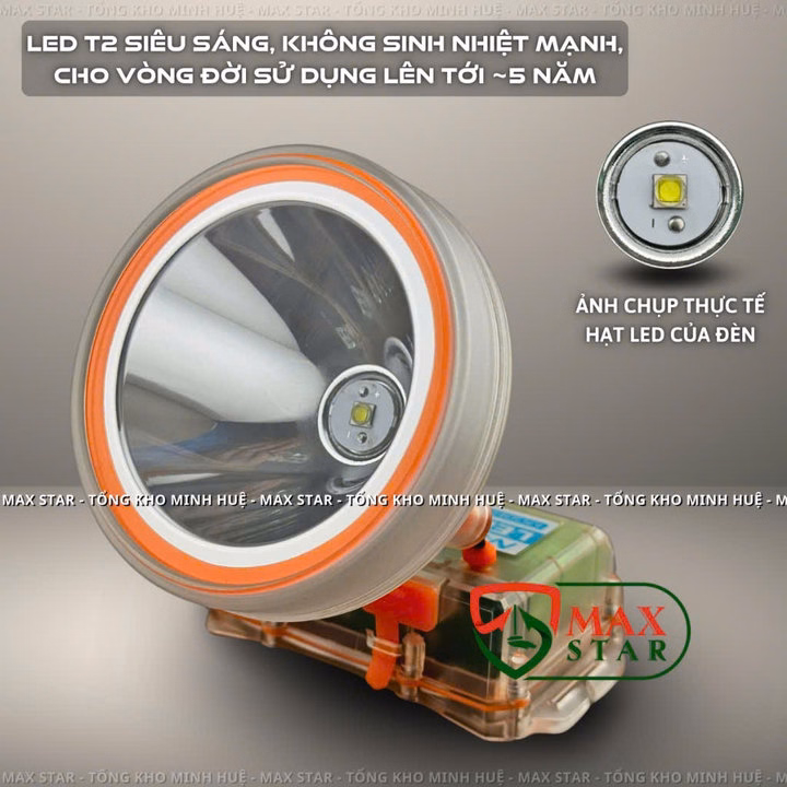 Đèn Đội Đầu Lặn Nước Siêu Sáng Chuyên Dụng Cao Cấp N-Light Chip Led Siêu Sáng Mạnh Công Suất Cao Chống Nước Ip68 Gd235 - Lady'S Passion - Ảnh 2