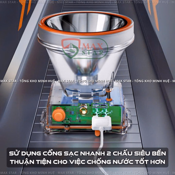 Đèn Đội Đầu Lặn Nước Siêu Sáng Chuyên Dụng Cao Cấp N-Light Chip Led Siêu Sáng Mạnh Công Suất Cao Chống Nước Ip68 Gd235 - Lady'S Passion - Ảnh 6