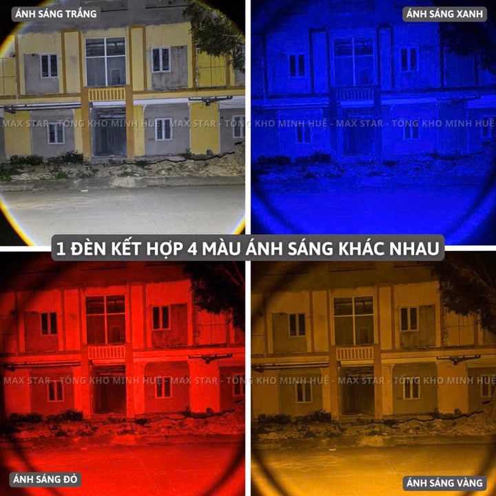 Đèn Pin Cầm Tay Siêu Sáng Raybow 1206 Zoom Xa Gần 4 Chế Độ Sáng Hiển Thị Phần Trăm Pin Sạc Ngược Cho Điện Thoại Gd236 - Lady'S Passion - Ảnh 7