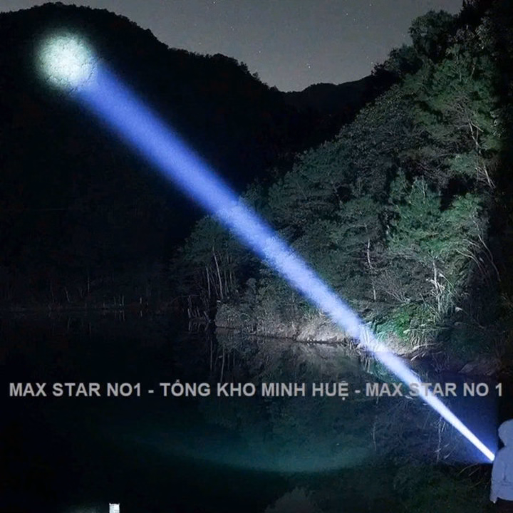Đèn Pin Cầm Tay Siêu Sáng Raybow 1122 Chiếu Xa 700M 30W Zoom Xa Gần Chống Nước Sạc Ngược Điện Thoại Gd238 - Lady'S Passion - Ảnh 2