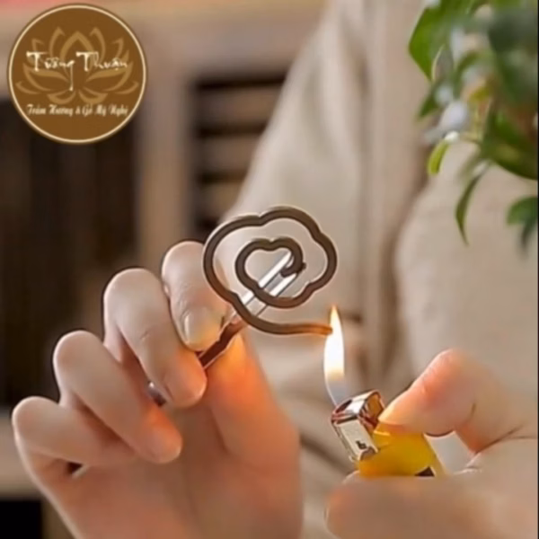 [Hộp] Nhang Trầm Hương Vân Mây Cao Cấp - Tường Thuận -Nthvmcc - Ảnh 5