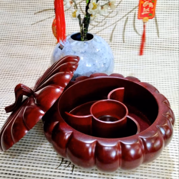 [Cái] Bí Tràm Xoay 360 Đựng Bánh Mứt - Tường Thuận - Ảnh 2