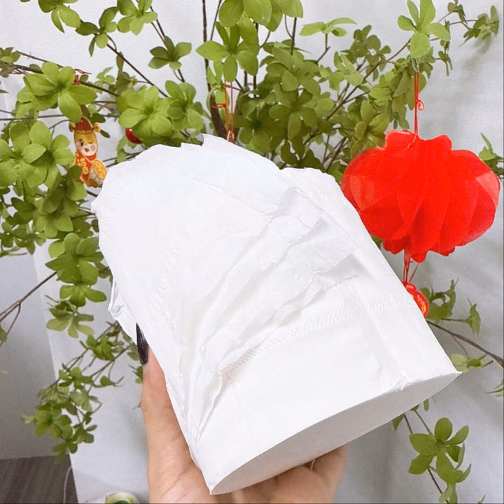 Túi 6 Cuộn Giấy Vệ Sinh Mom Baby Xanh - Gdn - Ảnh 6