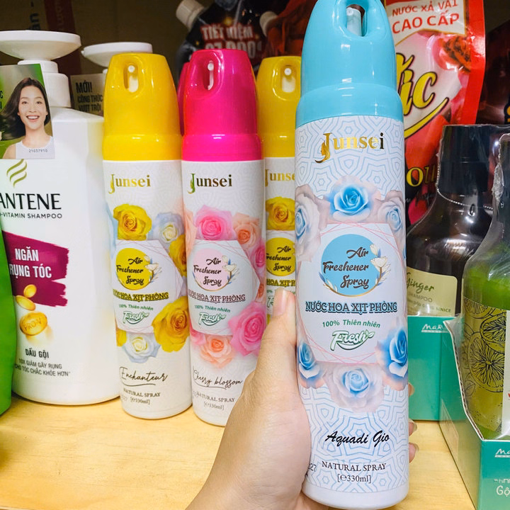 Nước Hoa Xịt Thơm Phòng Air Fresh Thiên Nhiên Chai 330Ml L098 - Lady'S Passion - Ảnh 2