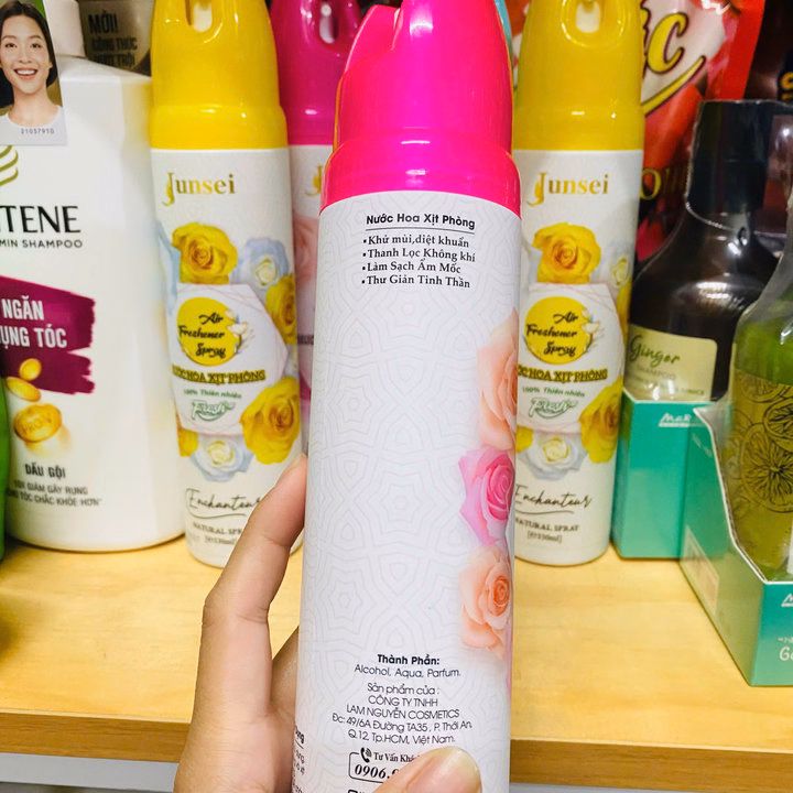 Nước Hoa Xịt Thơm Phòng Air Fresh Thiên Nhiên Chai 330Ml L098 - Lady'S Passion - Ảnh 4