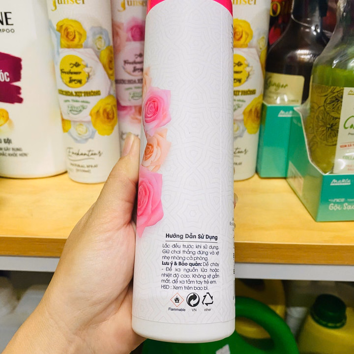 Nước Hoa Xịt Thơm Phòng Air Fresh Thiên Nhiên Chai 330Ml L098 - Lady'S Passion - Ảnh 3