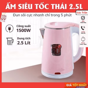 Ấm Siêu Tốc Zidlai Cao Cấp – Tiện Lợi & An Toàn Cho Mọi Gia Đình, Ctb834 - Bechip
