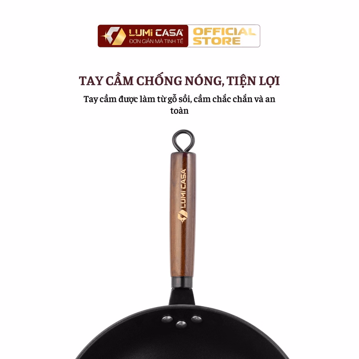Bộ 1 Nồi 2 Chảo Thép Carbon Chống Dính Lumi Casa Công Nghệ Đức – Lựa Chọn Hoàn Hảo Cho Gian Bếp Hiện Đại - Ảnh 2