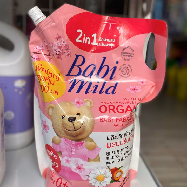 Nước Giặt Xả Babi Mild Thái Lan 2400Ml Tặng Kèm Túi Nhỏ 530Ml L034 - Lady'S Passion - Ảnh 3