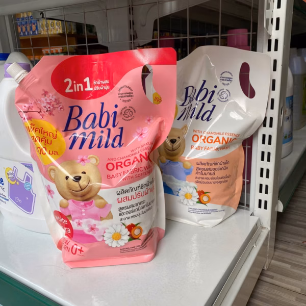 Nước Giặt Xả Babi Mild Thái Lan 2400Ml Tặng Kèm Túi Nhỏ 530Ml L034 - Lady'S Passion - Ảnh 4