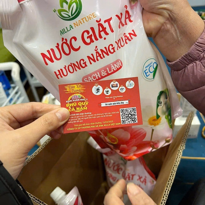 Nước Giặt Xả Ailla Nature Hương Nắng Xuân Thùng X 3 Túi 2Kg Sạch Sâu - Lưu Lâu - Công Nghệ Châu Âu – An Toàn Cho Cả Gia Đình! - Ảnh 4