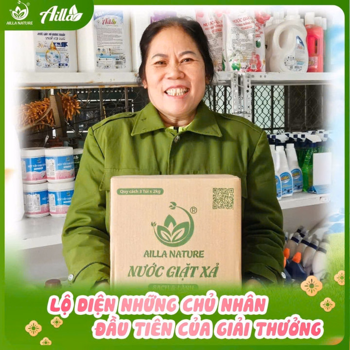 Nước Giặt Xả Ailla Nature Hương Nắng Xuân Thùng X 3 Túi 2Kg Sạch Sâu - Lưu Lâu - Công Nghệ Châu Âu – An Toàn Cho Cả Gia Đình! - Ảnh 12