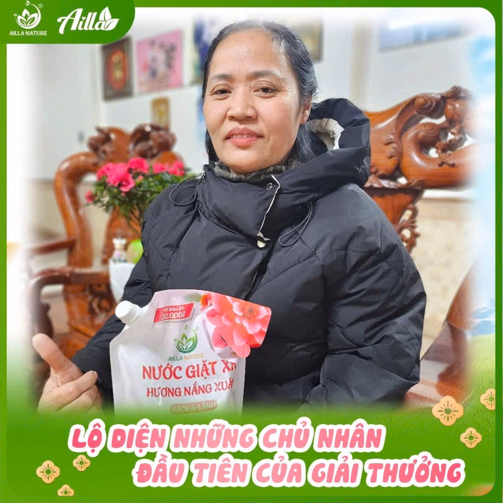 Nước Giặt Xả Ailla Nature Hương Nắng Xuân Thùng X 3 Túi 2Kg Sạch Sâu - Lưu Lâu - Công Nghệ Châu Âu – An Toàn Cho Cả Gia Đình! - Ảnh 10