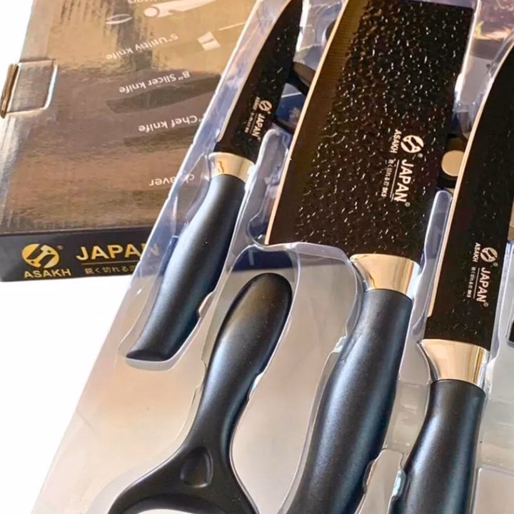 Bộ Dao Nhà Bếp Nhật Bản 6 Món Tiện Dụng - Ảnh 4