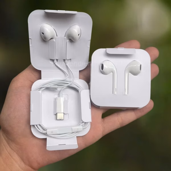 Tai Nghe Iphone 15 Cổng Type C - Silver - Ảnh 3