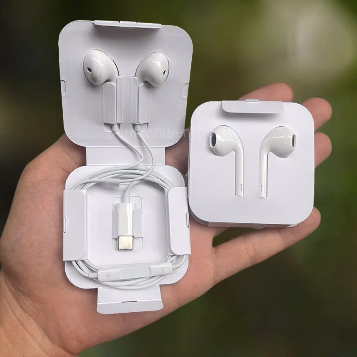 Tai Nghe Iphone 15 Cổng Type C - Silver - Ảnh 3