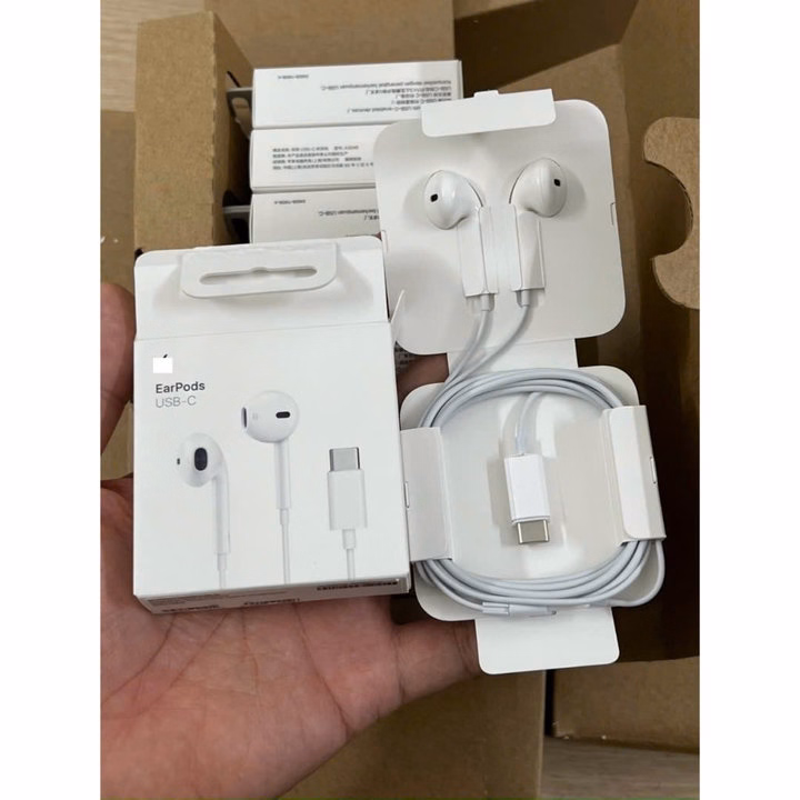 Tai Nghe Iphone 15 Cổng Type C - Silver - Ảnh 4
